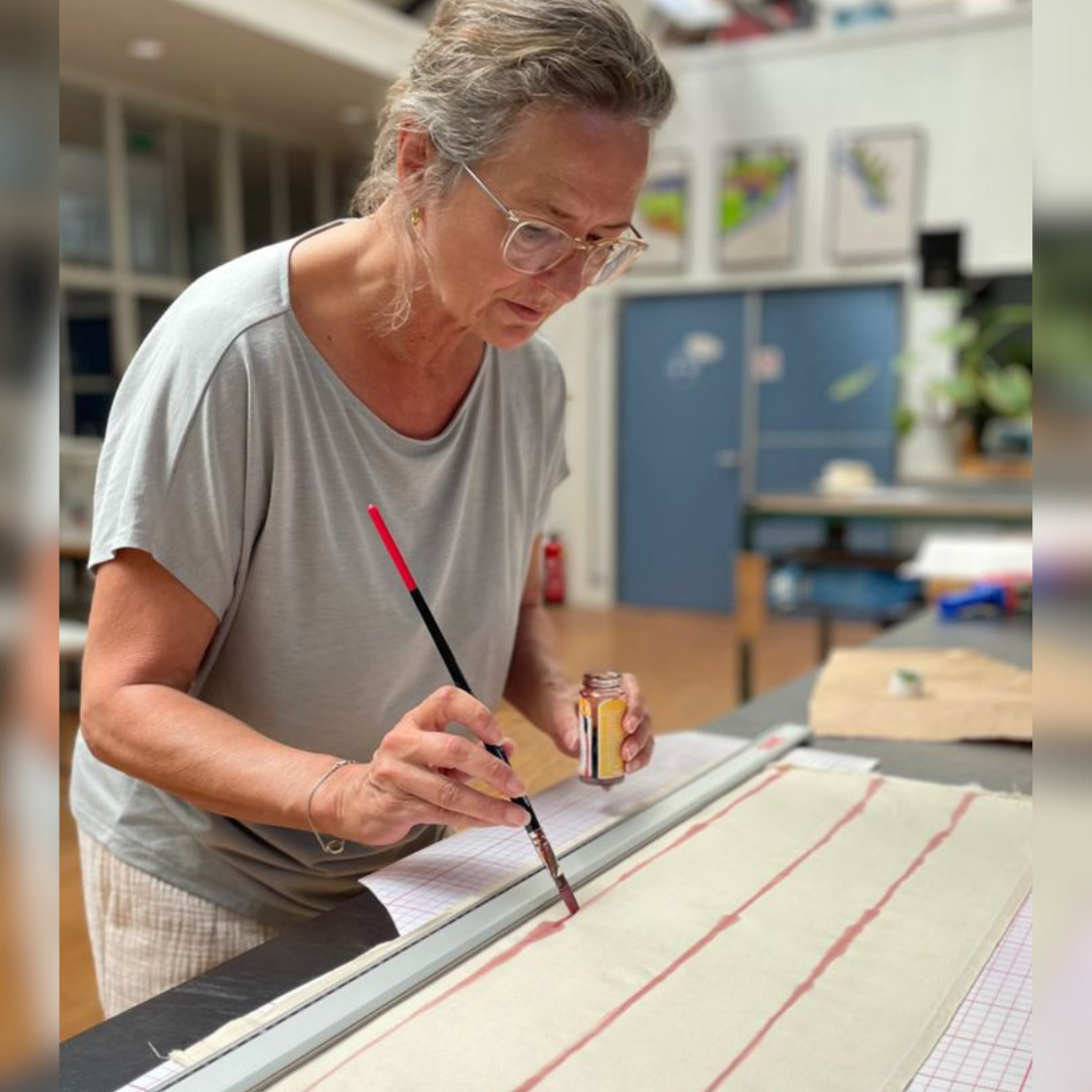 Handgeschilderd Japanse Zijden Lampenkap