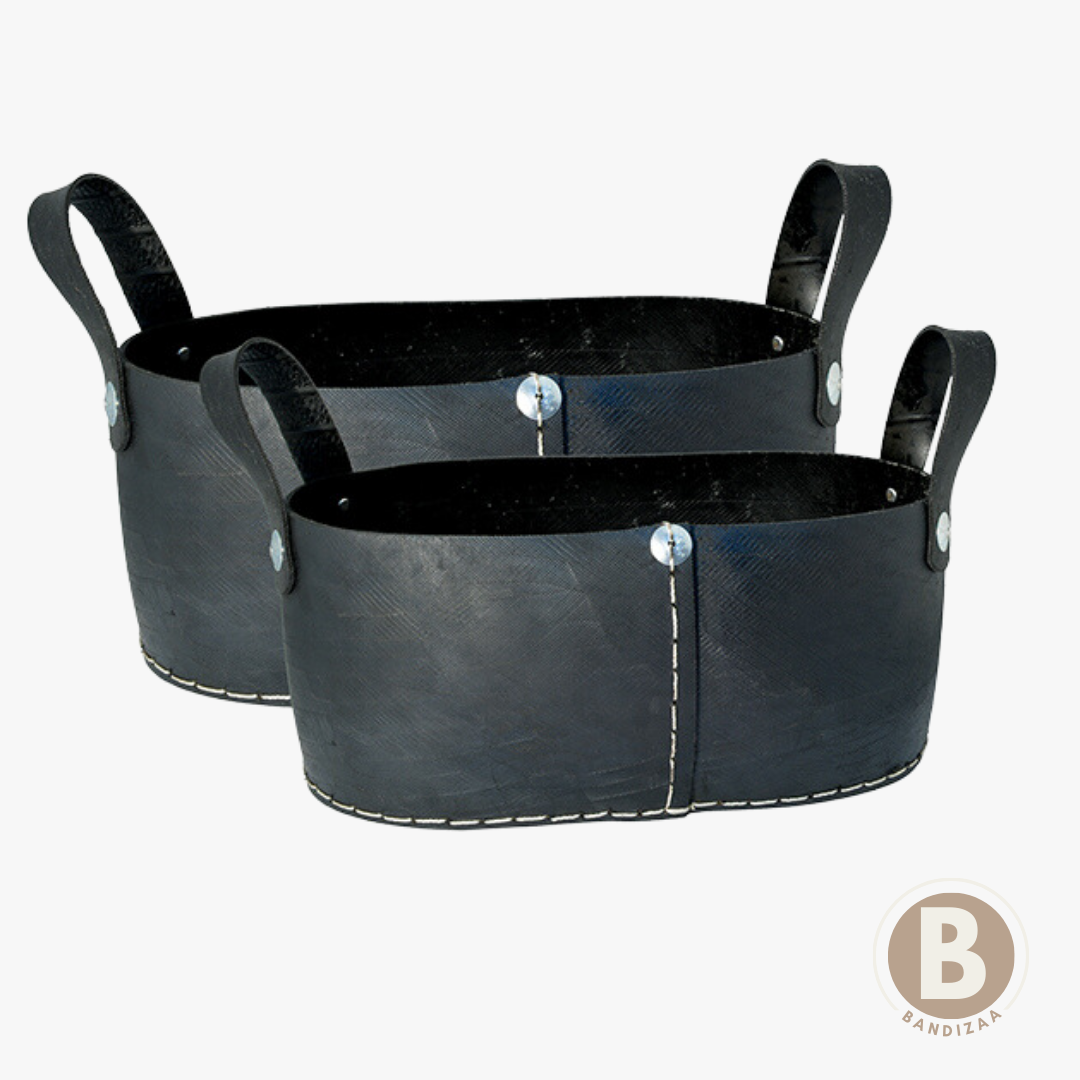 Set van 2 langwerpige manden · 44 cm · Tadé