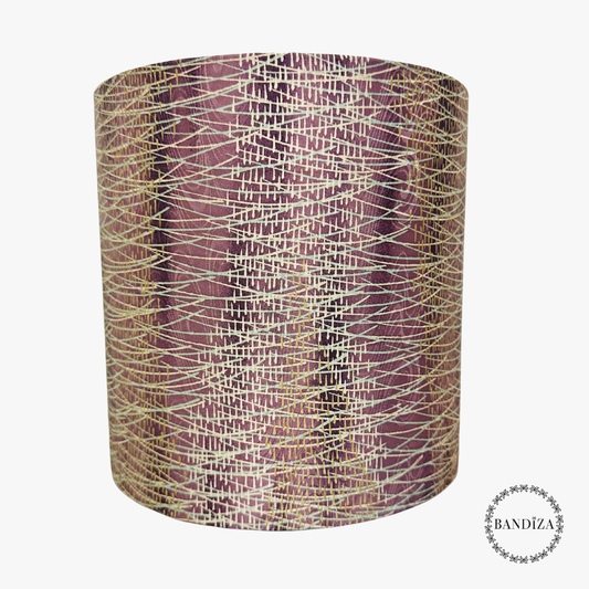 Unieke vintage kimono lampenkap (20x20cm)